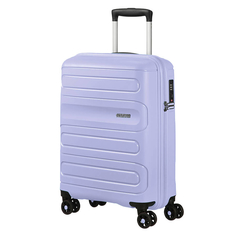 Чемодан American Tourister 4-х колесный сиреневый 55x40х20 см