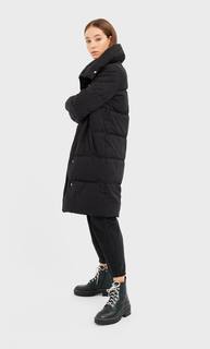 Stradivarius Стеганое Пальто Женская Коллекция Черный Xs