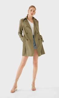 Stradivarius Базовый Тренч Женская Коллекция Multicolor Xl