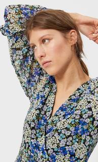 Stradivarius Мини-Платье С Воланами Женская Коллекция Multicolor Xl