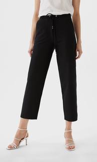 Stradivarius Трикотажные Брюки-Джоггеры Женская Коллекция Черный S