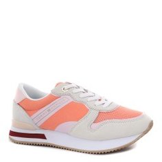 Кроссовки TOMMY HILFIGER FW0FW04696 оранжево-розовый