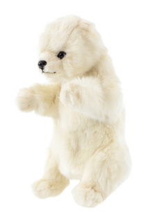Белый медведь на руку Hansa