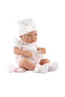 Кукла младенец Тони в розовом ANTONIO JUAN