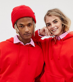 Красный худи COLLUSION Unisex