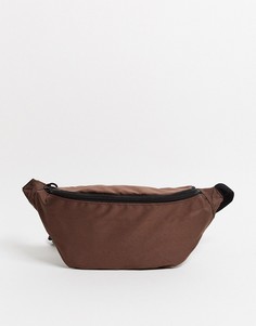 Коричневая сумка-кошелек на пояс ASOS DESIGN-Коричневый