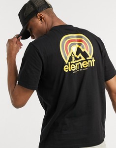Черная футболка Element-Черный