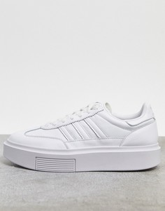 Белые кроссовки adidas Originals Sleek 72-Белый