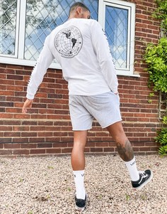 Белый лонгслив Vans X National Geographic