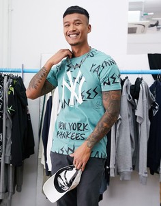 Синяя футболка с логотипом "New York Yankees" New Era-Синий