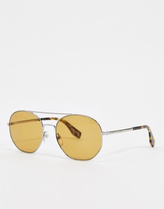 Солнцезащитные очки с планкой на переносице Marc Jacobs 327/S-Коричневый