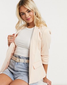 Пиджак песочного цвета Miss Selfridge-Светло-коричневый