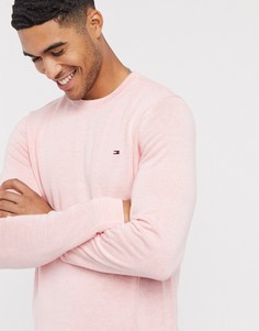 Джемпер с круглым вырезом Tommy Hilfiger-Розовый