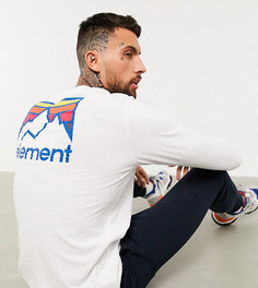 Белый лонгслив Element Joint эксклюзивно для ASOS