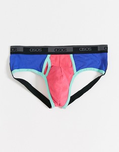 Трусы-джоки с логотипом на поясе ASOS DESIGN-Мульти