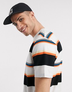 Белая футболка в полоску Carhartt WIP-Белый