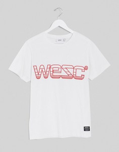 Футболка с логотипом WESC-Белый