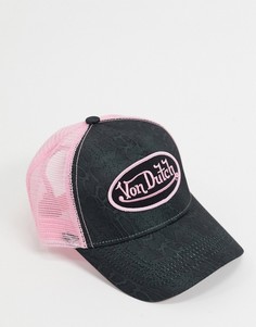 Кепка с логотипом Von Dutch-Черный