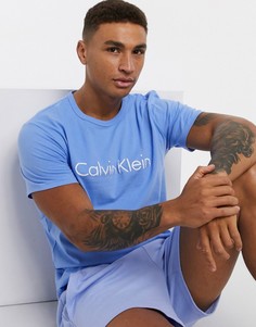 Синяя футболка для дома Calvin Klein-Синий