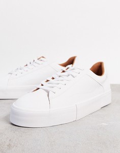 Белые кроссовки Bershka-Белый