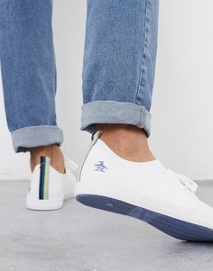 Белые кеды на шнуровке Original Penguin-Черный