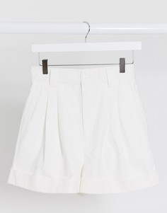 Светло-бежевые шорты от комплекта ASOS DESIGN-Белый