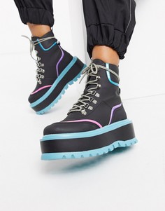 Походные ботинки на плоской платформе Koi Footwear-Мульти