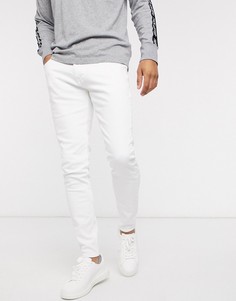 Белые джинсы скинни Hollister-Белый