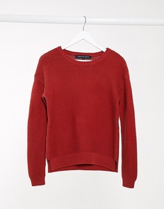 Свитер медного цвета с круглым вырезом French Connection-Медный