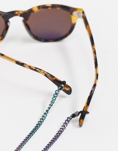 Солнцезащитные очки с переливающейся цепочкой DesignB-Мульти