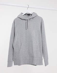 Худи серого цвета Topman-Серый