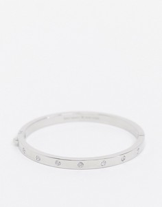 Браслет с камнями Kate Spade-Серебряный