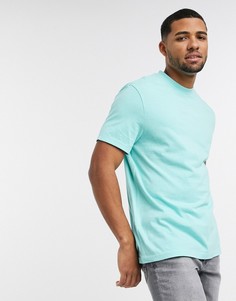 Синяя футболка из органического хлопка ASOS DESIGN-Синий