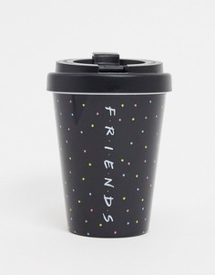 Кофейный стакан с логотипом Typo x Friends-Черный