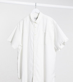 Белая рубашка с короткими рукавами Jack & Jones Core-Белый