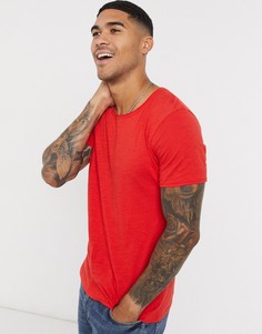 Черная футболка с круглым вырезом Selected Homme-Черный