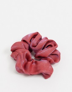 Красная резинка для волос с переливающимся эффектом Pieces-Розовый
