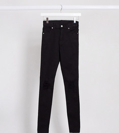 Супероблегающие джинсы с классической талией Dr Denim Tall-Черный
