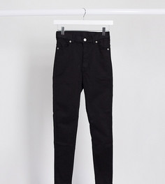Джинсы скинни с завышенной талией Dr Denim Petite-Черный