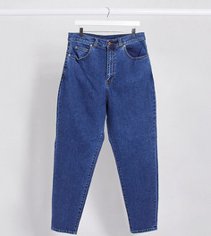 Джинсы в винтажном стиле с завышенной талией Dr Denim Plus-Синий