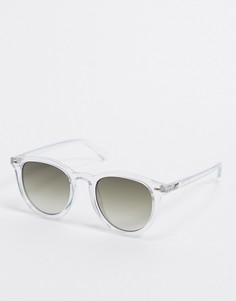 Белые солнцезащитные очки Le Specs-Белый
