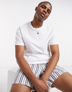 Белая футболка Weekday-Белый