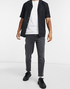 Черные классические джинсы ASOS DESIGN-Черный