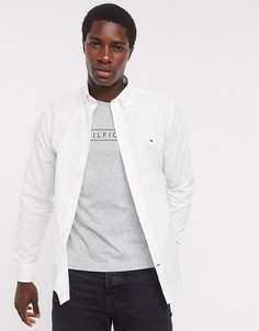 Мягкая рубашка с длинными рукавами Tommy Hilfiger-Белый