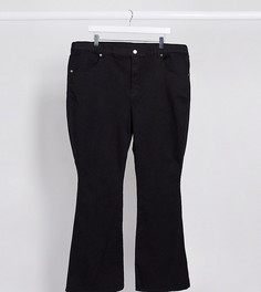 Джинсы с клешем и классической талией Dr Denim Plus-Черный