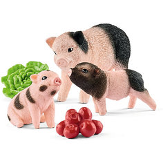 Фигурки Schleich "Мама свинья с поросятами"