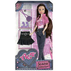 Кукла Toys Lab "Джинсовая коллекция" Ася, 28 см