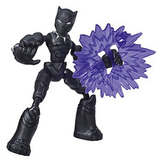 Игровая фигурка Marvel Avengers Bend and Flex Чёрная пантера, 15 см Hasbro