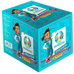 Бокс с наклейками EURO 2020 PREVIEW, 36 пакетиков Panini