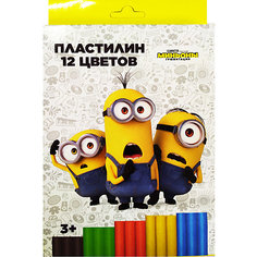 Пластилин Centrum Disney "Миньоны", 12 цветов